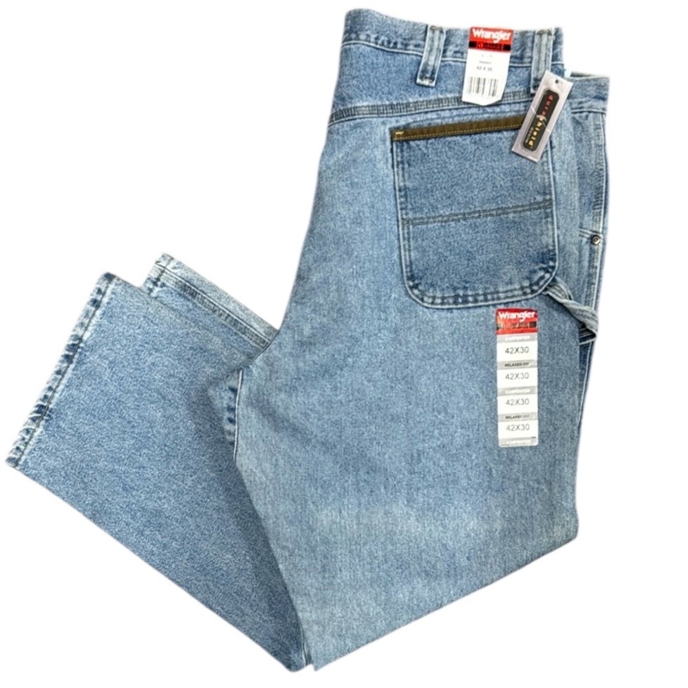 Wrangler RIGGS Durashield Workwear Carpenter Contractor Construction Jeans 42x30 - Picture 3 of 12